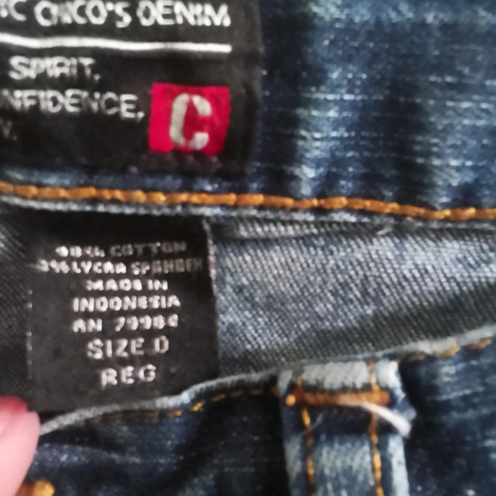 Chico's Men's Blue Bootcut Jeans Size 0 Reg‎ /29 Inseam
